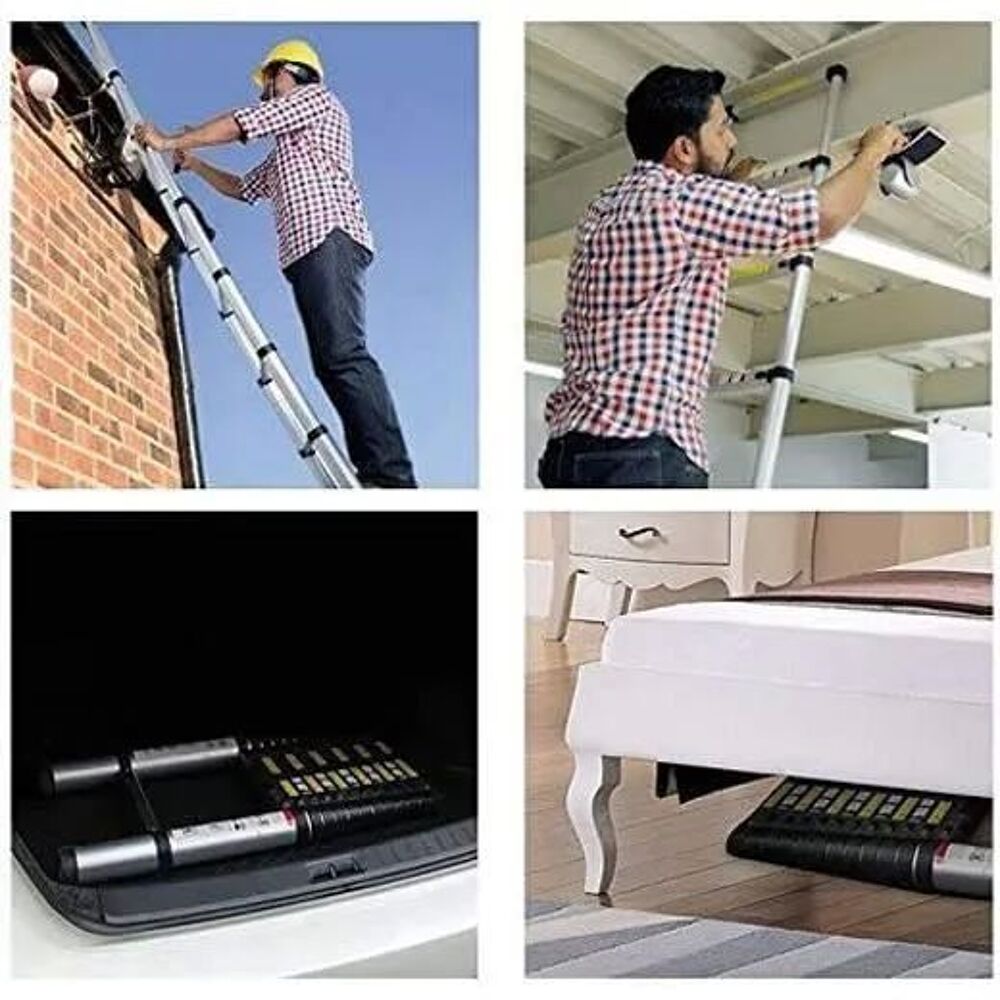 &Eacute;chelle T&eacute;lescopique Portable 2M en aluminium Neuve Bricolage