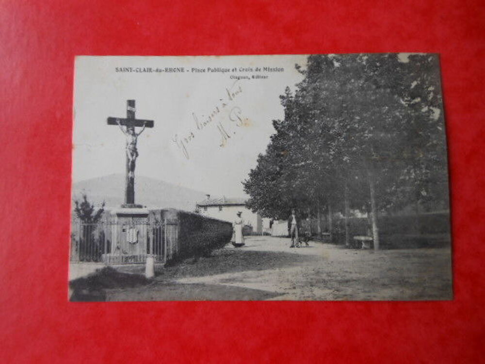 carte postale ancienne
Saint Clair du Rhone 