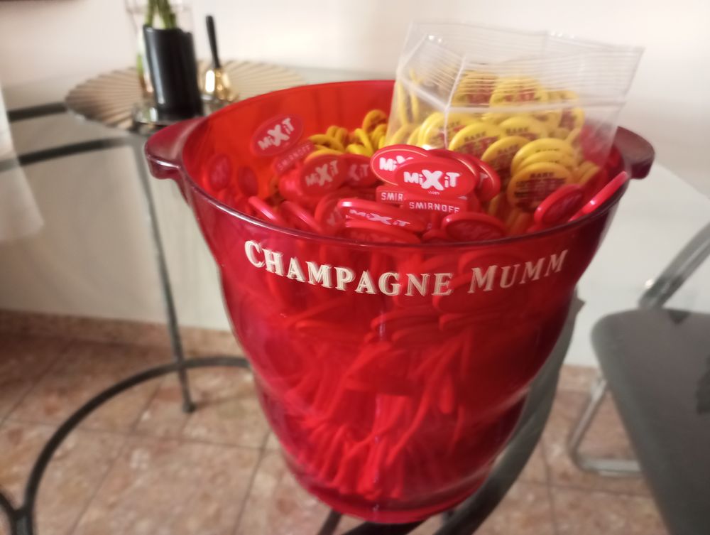 Sceau &agrave; champagne Mumm Cuisine