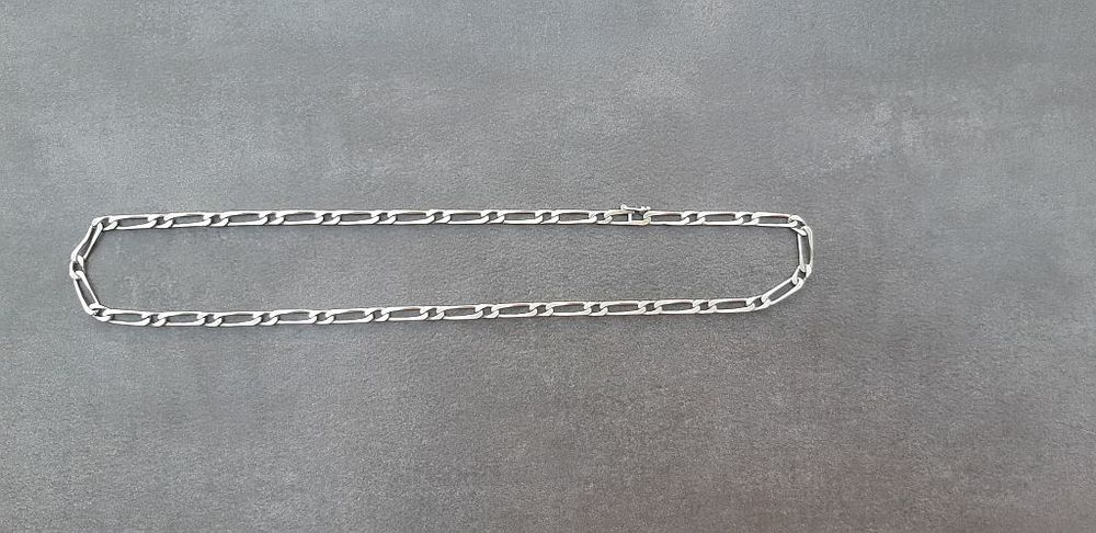 Cha&icirc;ne en Argent massif 925/1000&egrave;me Maille mixte Bijoux et montres