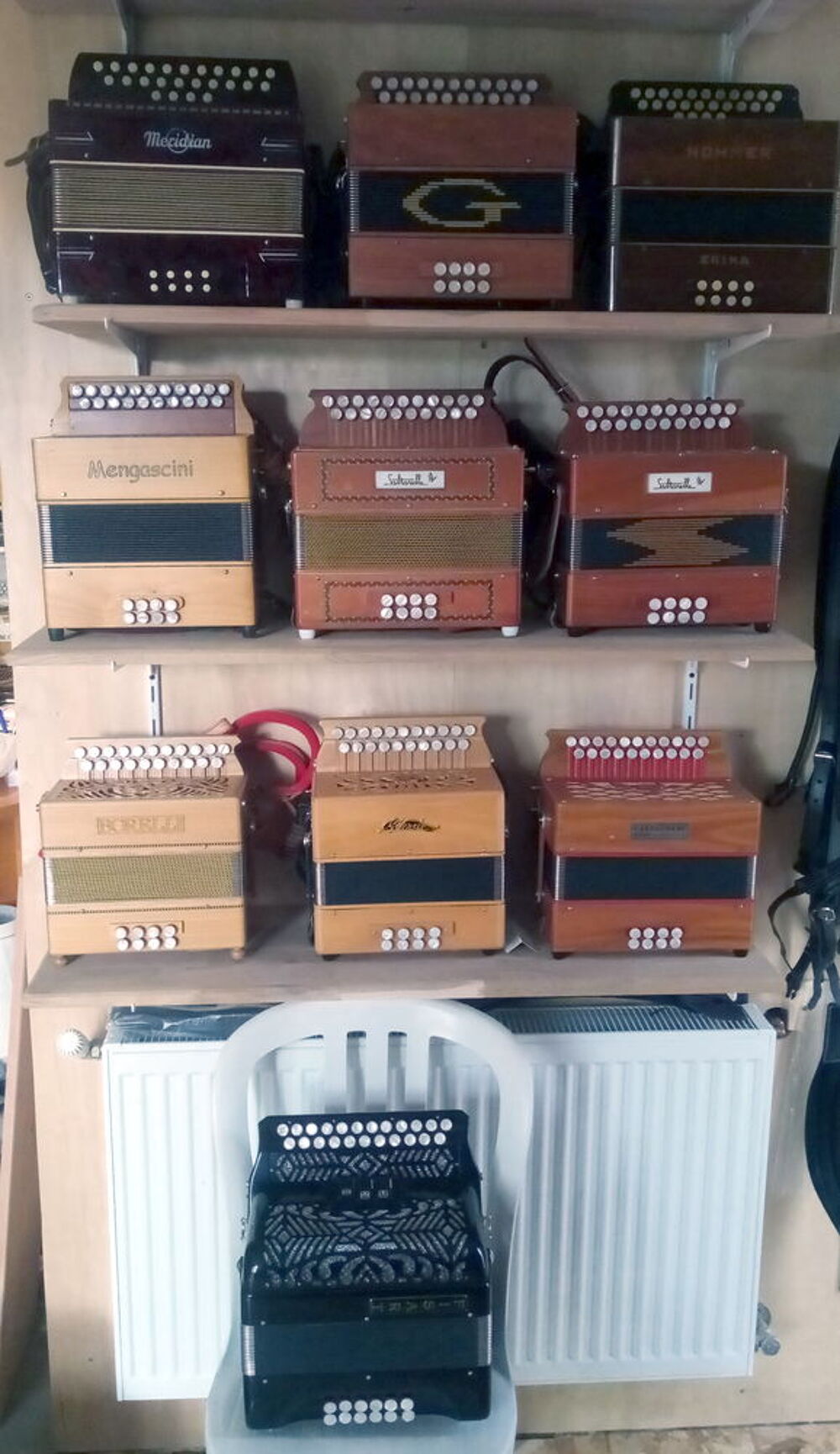 accord&eacute;ons diatoniques neufs et occasions r&eacute;centes Instruments de musique