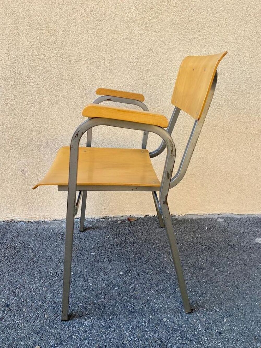 Chaises de bureau design vintage scandinave lot s&eacute;rie Meubles