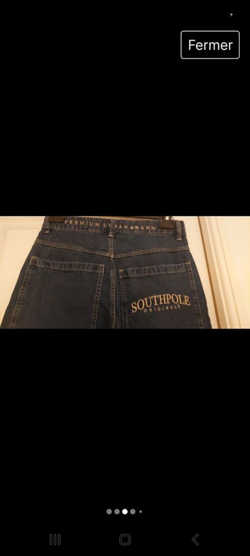 Jean denim baggy
Southpole taille
40 Vtements