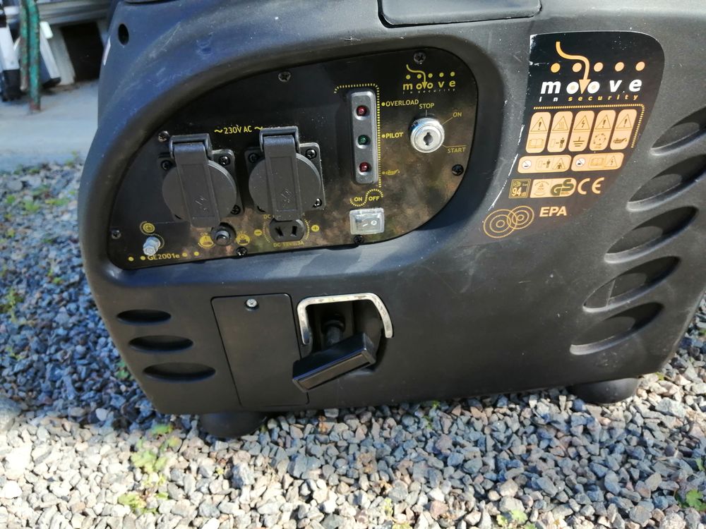 Groupe &eacute;lectrog&egrave;ne 2000W MOOVE R&eacute;f GE2000i neuf Bricolage