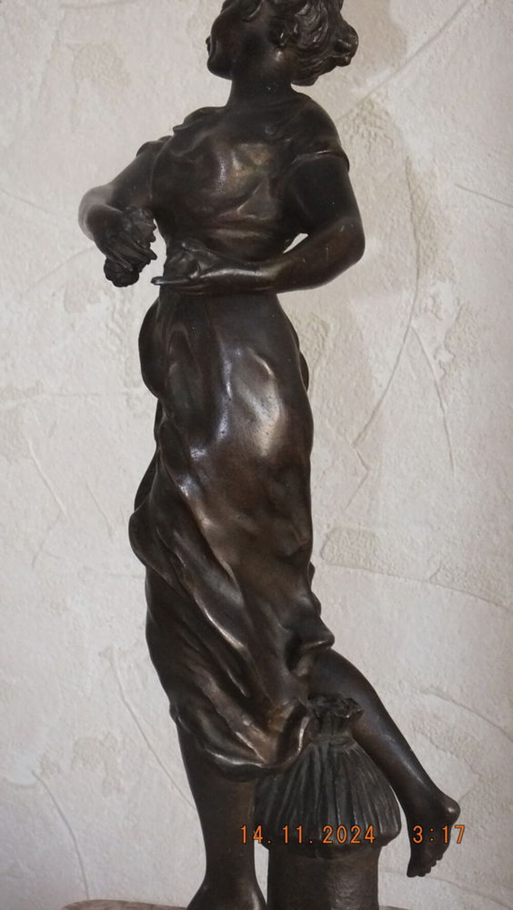 STATUEBRONZE Décoration