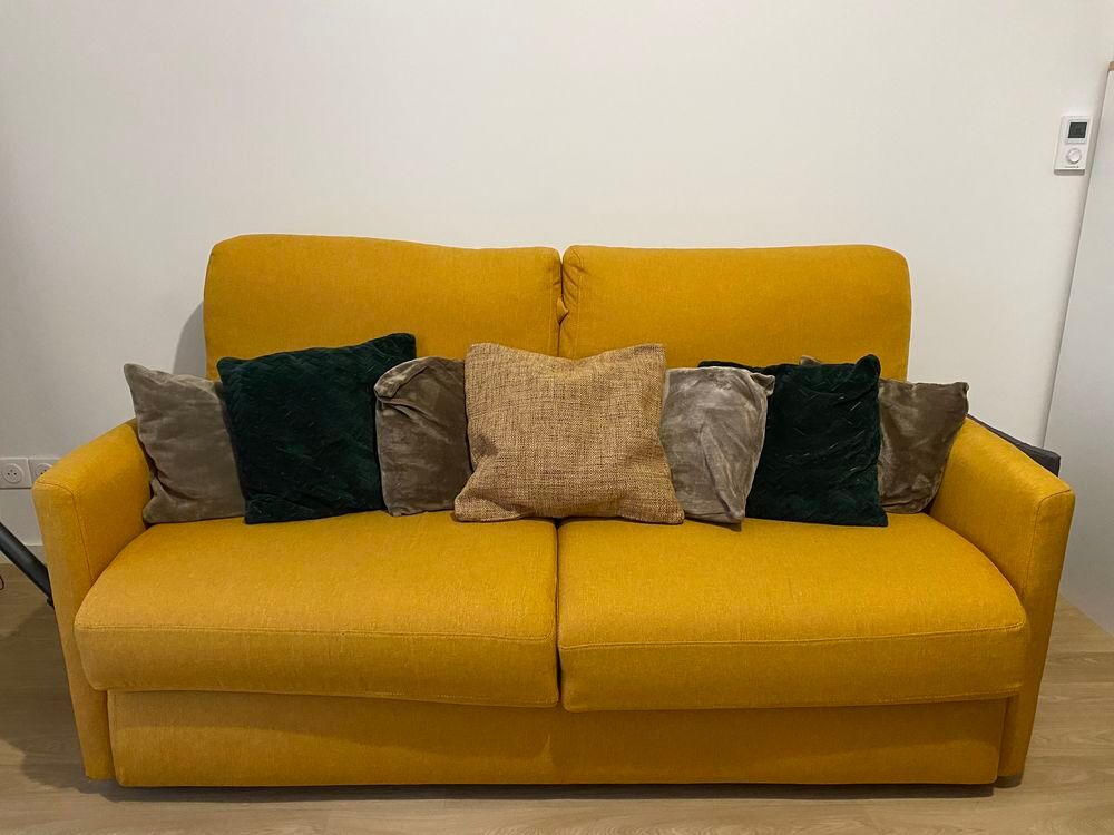 canap&eacute; 3 places lit poltron et sofa Meubles