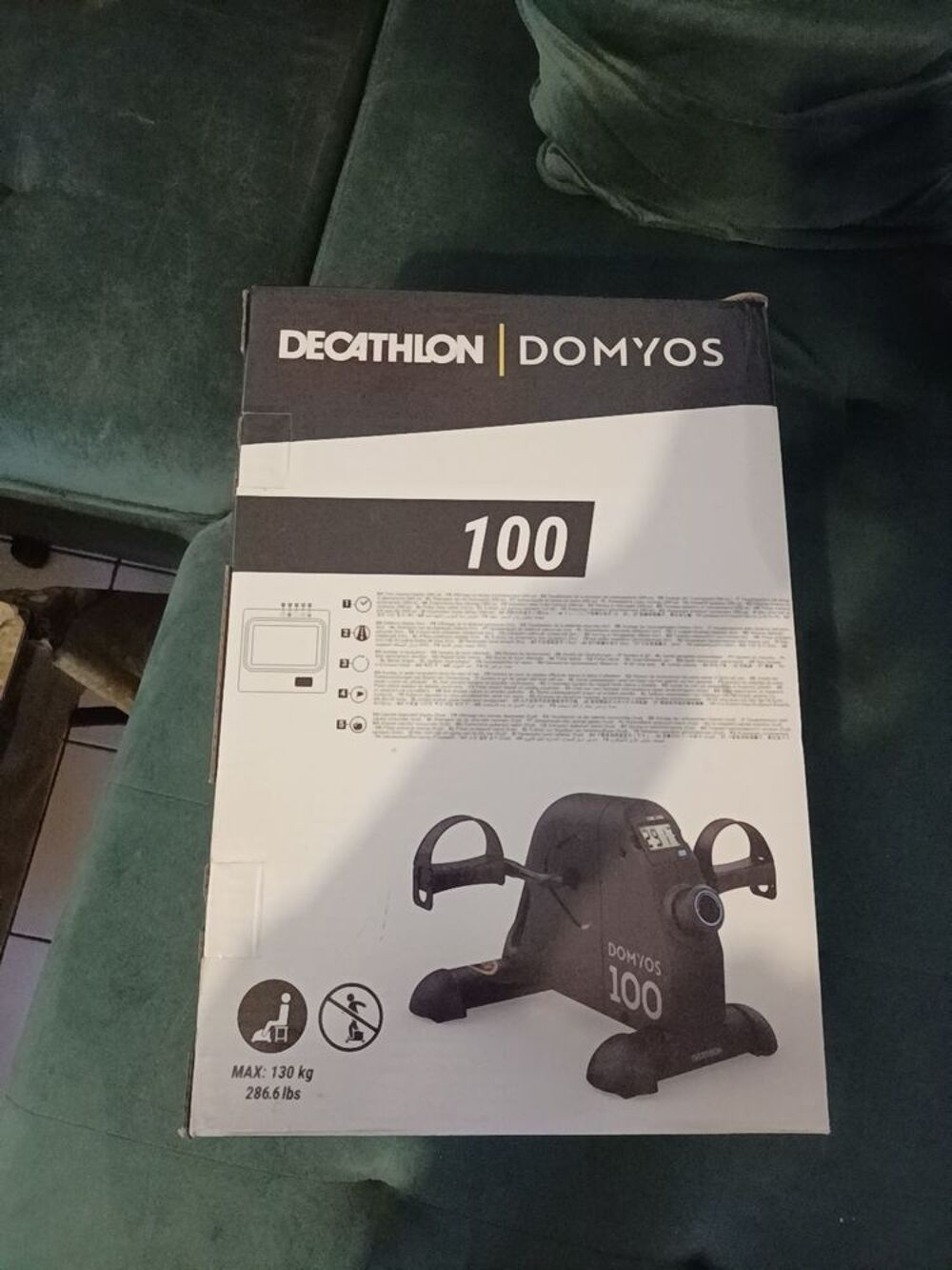 Mini p&eacute;dalier marque Domyos 100 tout neuf Vélos