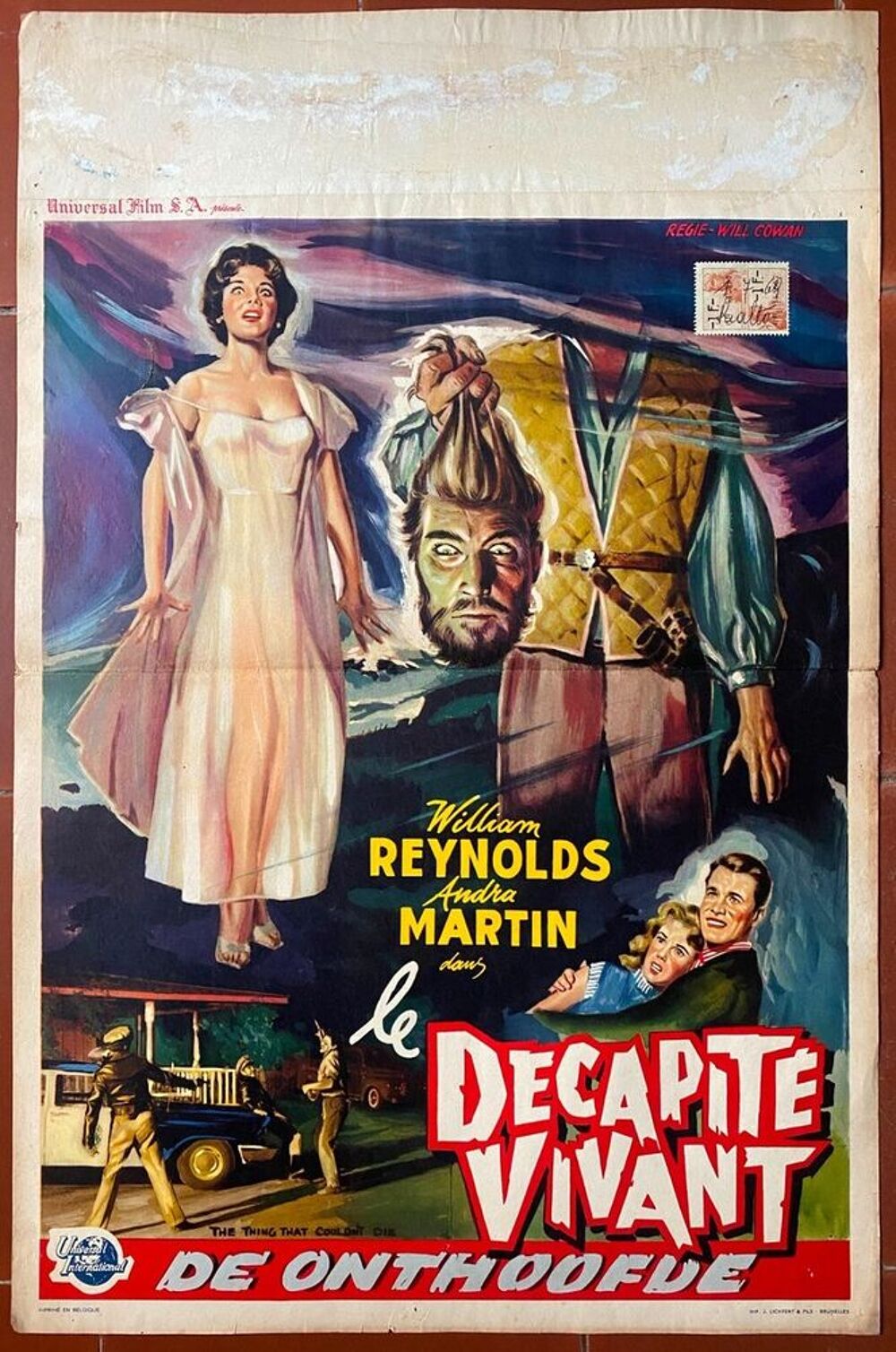 LE DECAPITE VIVANT (1958) DVD et blu-ray