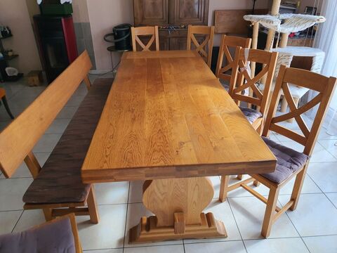 vends table+chaises 500 Quetigny (21)