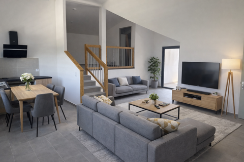   ? SPACIEUX T3 AVEC MEZZANINE -CENTRE-VILLE ST JOSEPH Appartement - 3 pi�ce(s) - 87 m�