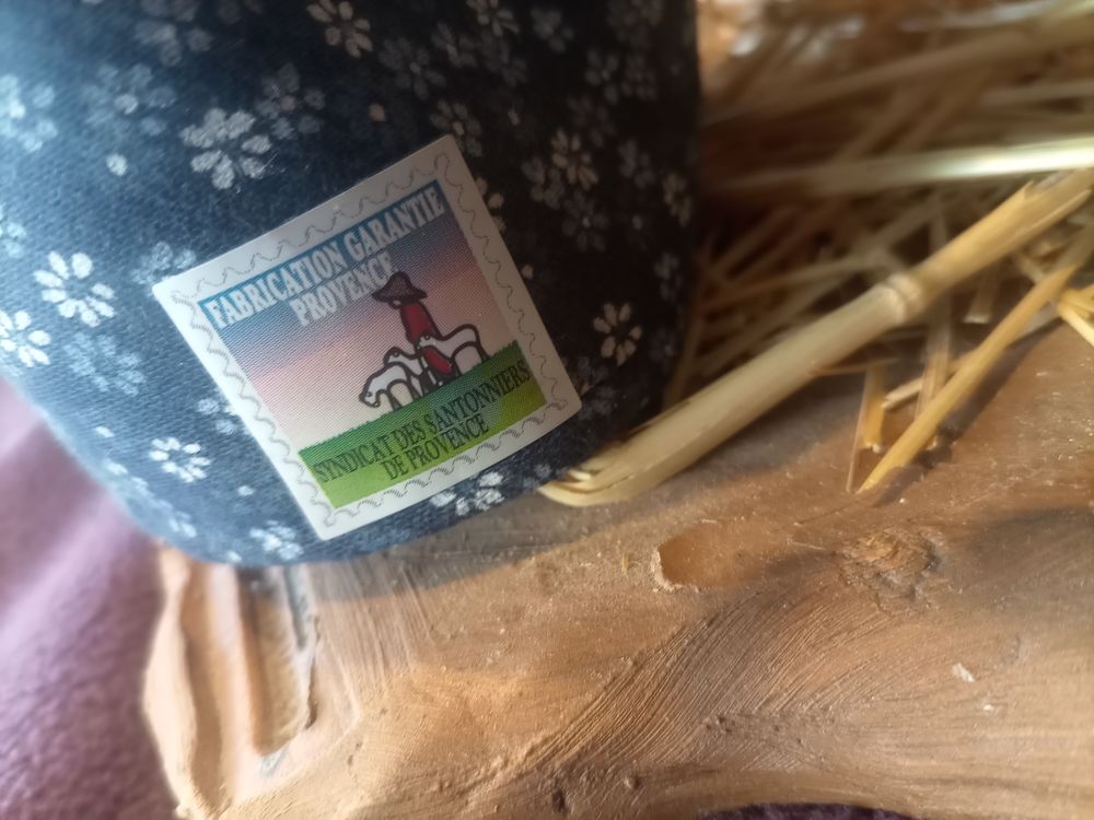 Santon l'ivrogne dans sa brouette 