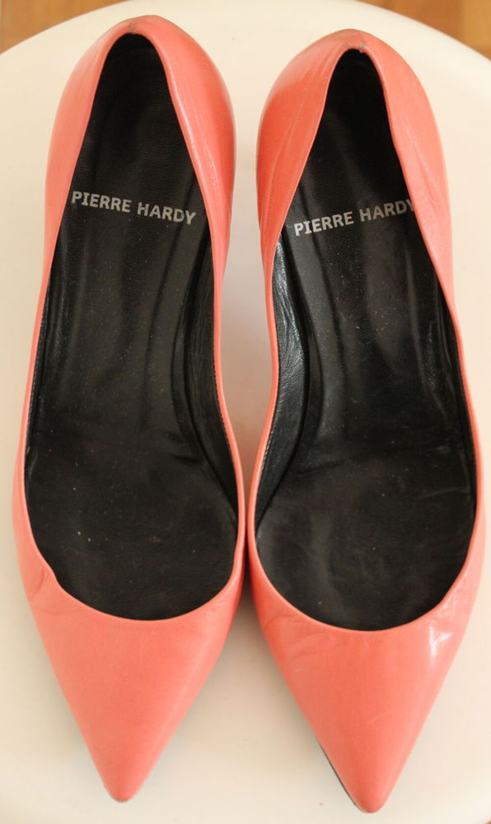 Escarpins cuir rose PIERRE HARDY 37.5 Fr Chaussures