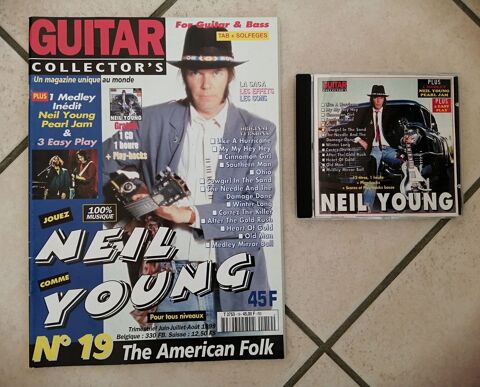 GUITAR COLLECTOR'S MAGASINE AVEC CD  NEIL YOUNG 5 Nevers (58)