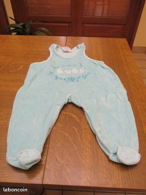 Pyjama sans manches vert 3/6 mois 0 M�rignies (59)