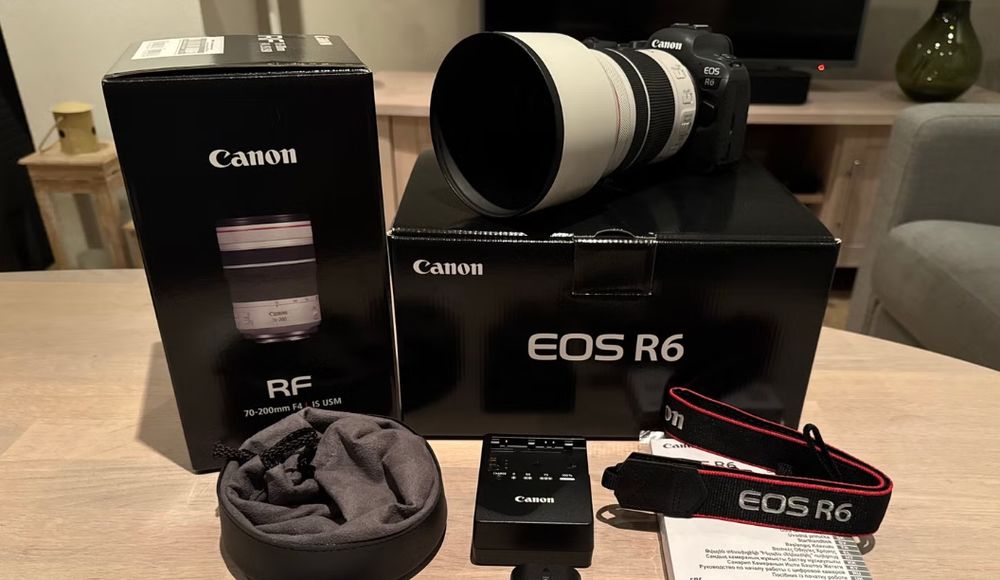 Canon EOS R6 + RF 70-200mm f/4L IS USM ? Package complet Photos/Video/TV