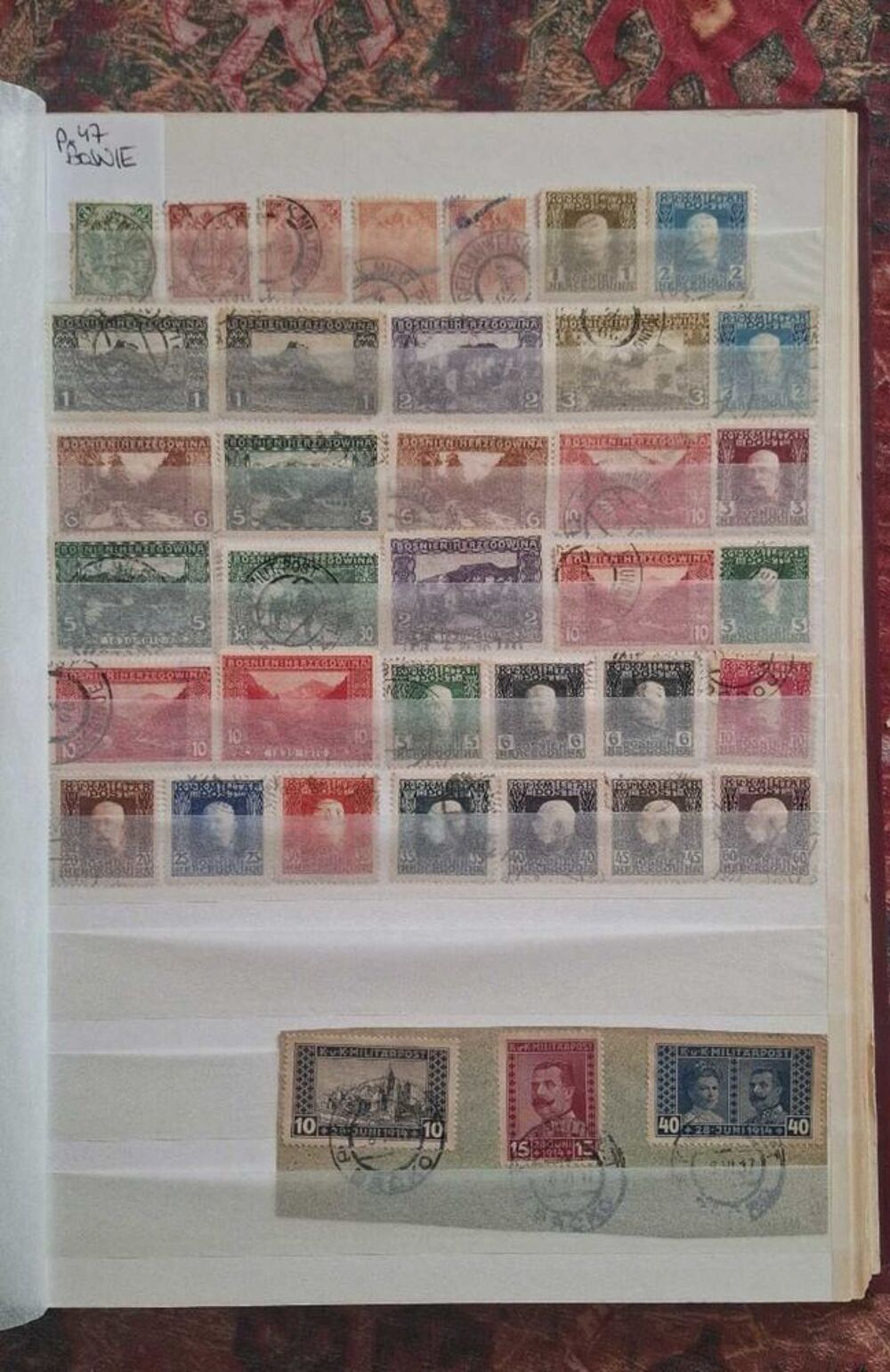 Classeur timbres Pays de l Est 