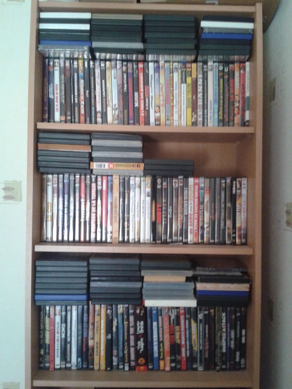 Lot de 400 DVD environ DVD et blu-ray