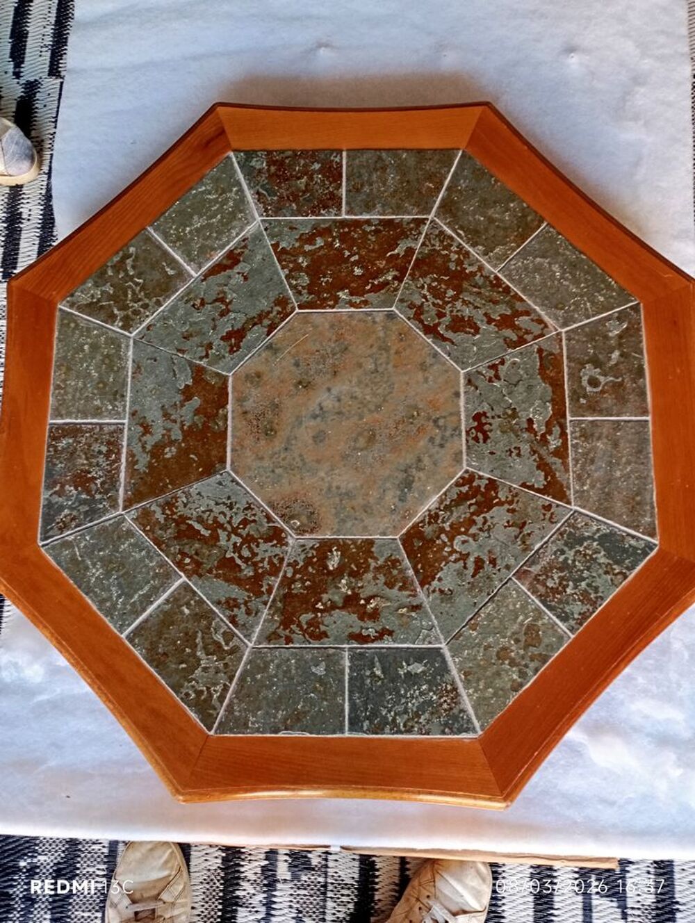TABLE BASSE OCTOGONALE Meubles