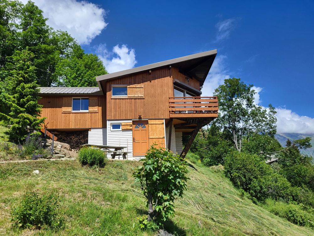   Chalet perchoir labelis 4 griffes plein sud pour 8 pers.
Provence-Alpes-Cte d'Azur, Orcires (05170)