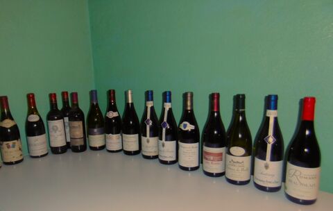 Lot de bouteilles  de grands vins vieux millsimes 1 Orgelet (39)