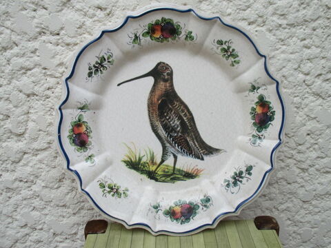 Assiettes décoratives: oiseaux, gibier 12 Castelnau-de-Médoc (33)