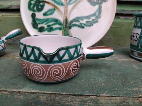 Casserole ou Caquelon C�ramique Robert Picault Vallauris 40 Loches (37)