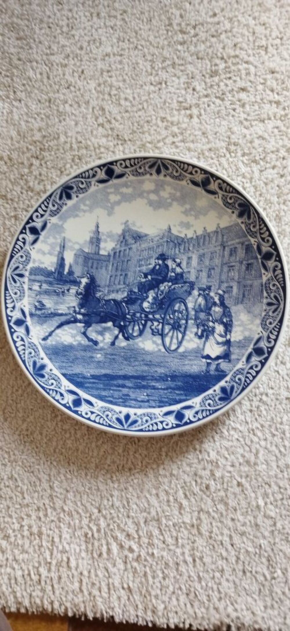 2 GRANDES ASSIETTES DELFT'S Cuisine