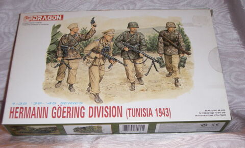DRAGON 6036 HERMANN GOERING DIVISIO TUNISIA 1943 1.35 NEUF E 12 Sergines (89)