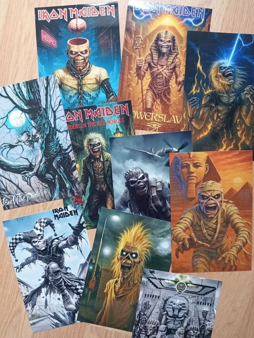 eddie iron maiden hard rock DVD et blu-ray