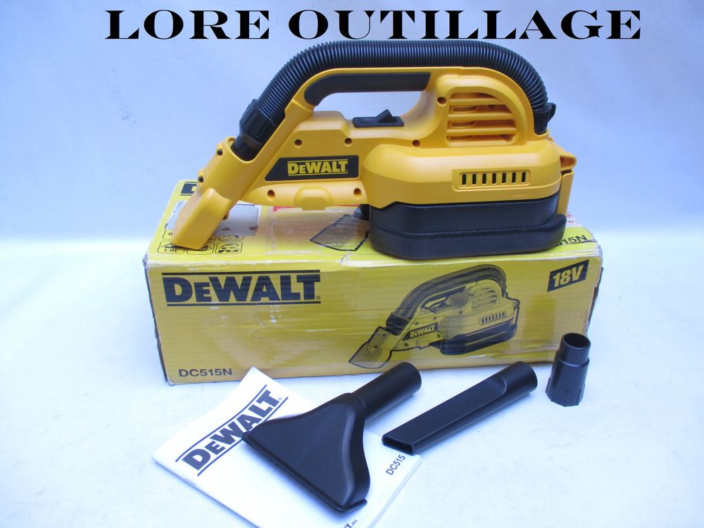 DeWALT DC515 - Aspirateur sur batterie Bricolage