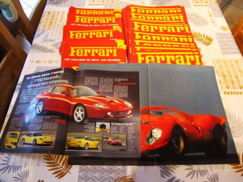 Collection compl&egrave;te des 120 fascicules de Ferrari La passion 