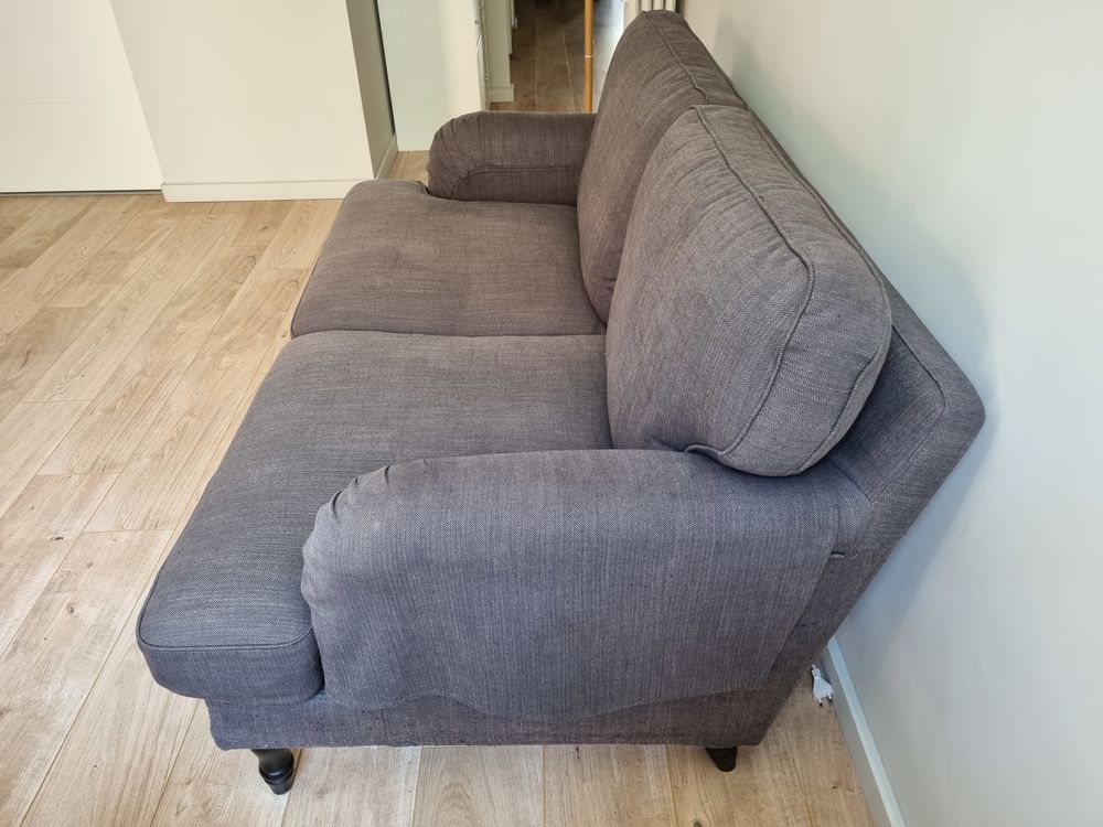 Canap&eacute; Ikea Stocksund 2 places gris anthracite Meubles