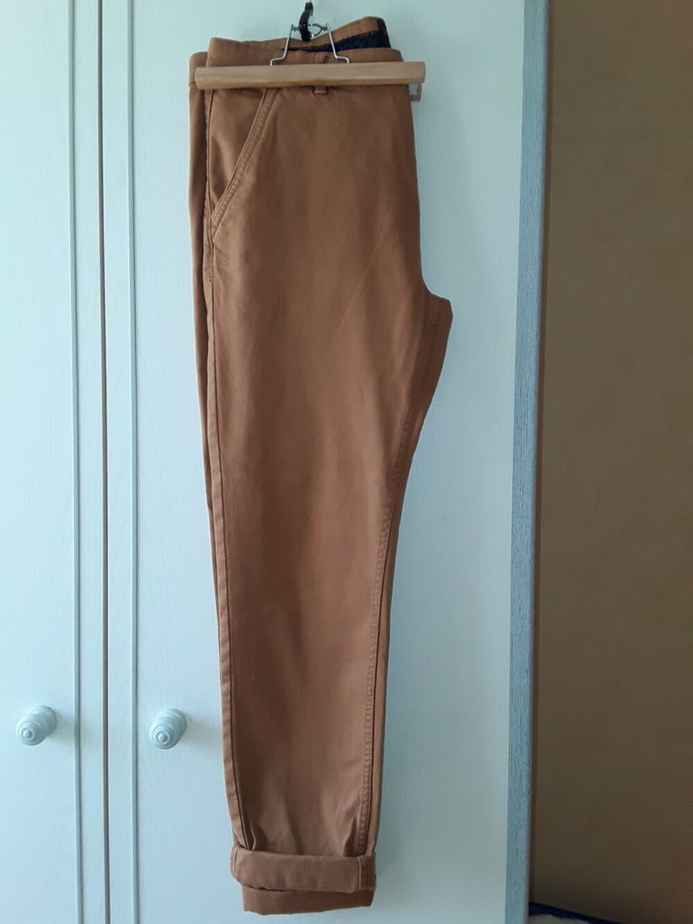 "jean" H 42 excellent &eacute;tat am&eacute;rican people moutarde clair Vêtements