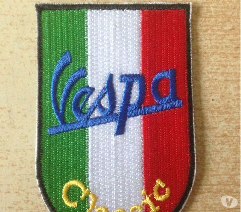�cusson vespa classic drapeau italien 7,5x5 cm 5 Carnon Plage (34)