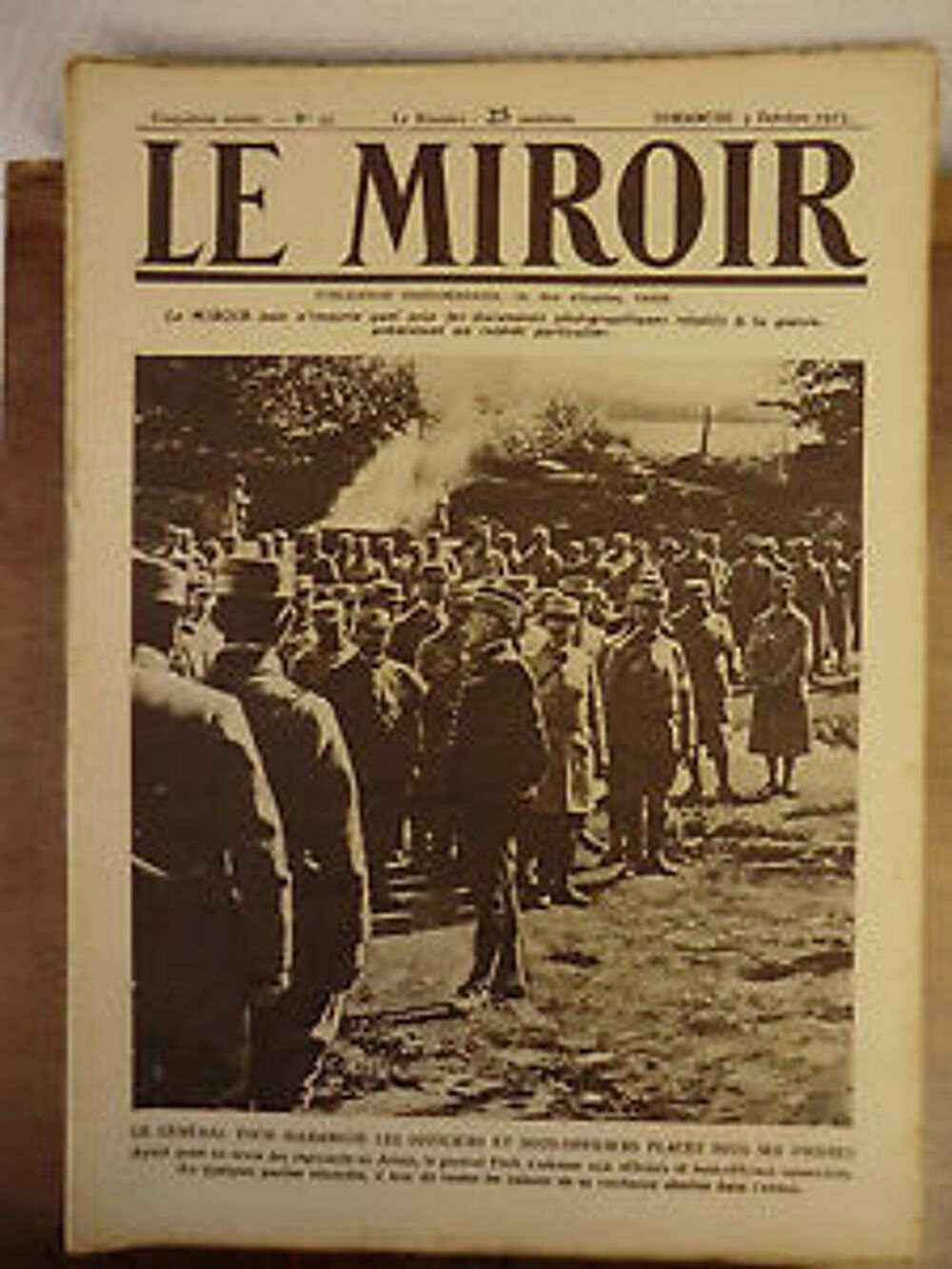 Revue Le Miroir, hebdomadaire photographique, 1915 Livres et BD