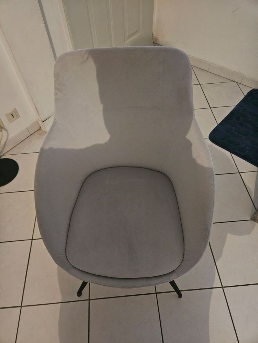 chaise en velours Meubles