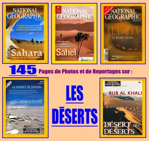 les DÉSERTS DU MONDE - national géographic 16 Lille (59)