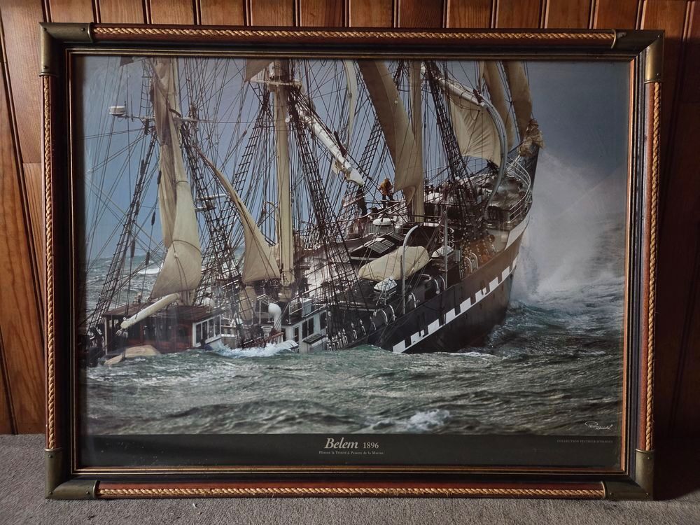 tableau "Le Belem " Décoration