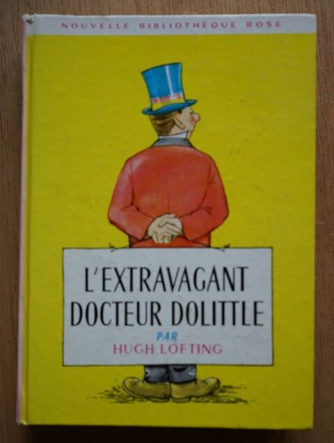 bibliotheque rose - l'extravagant docteur dolittle - 1968 0 Fougères (35)