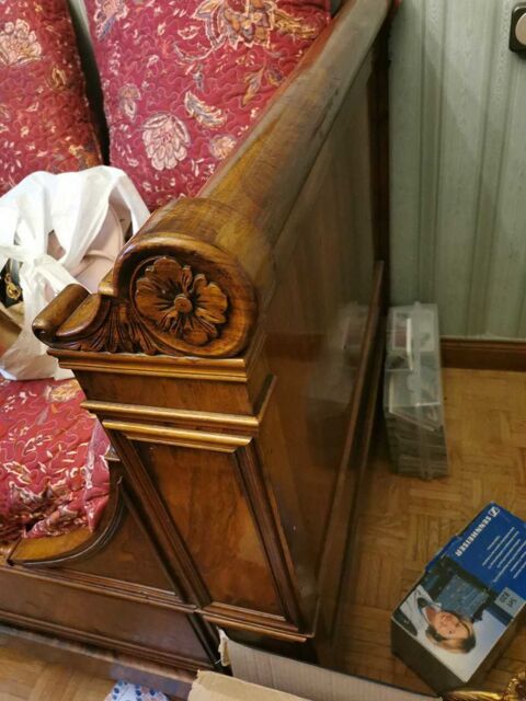 Tr�s beau lit a rouleaux Louis Philippe 120 Vourles (69)