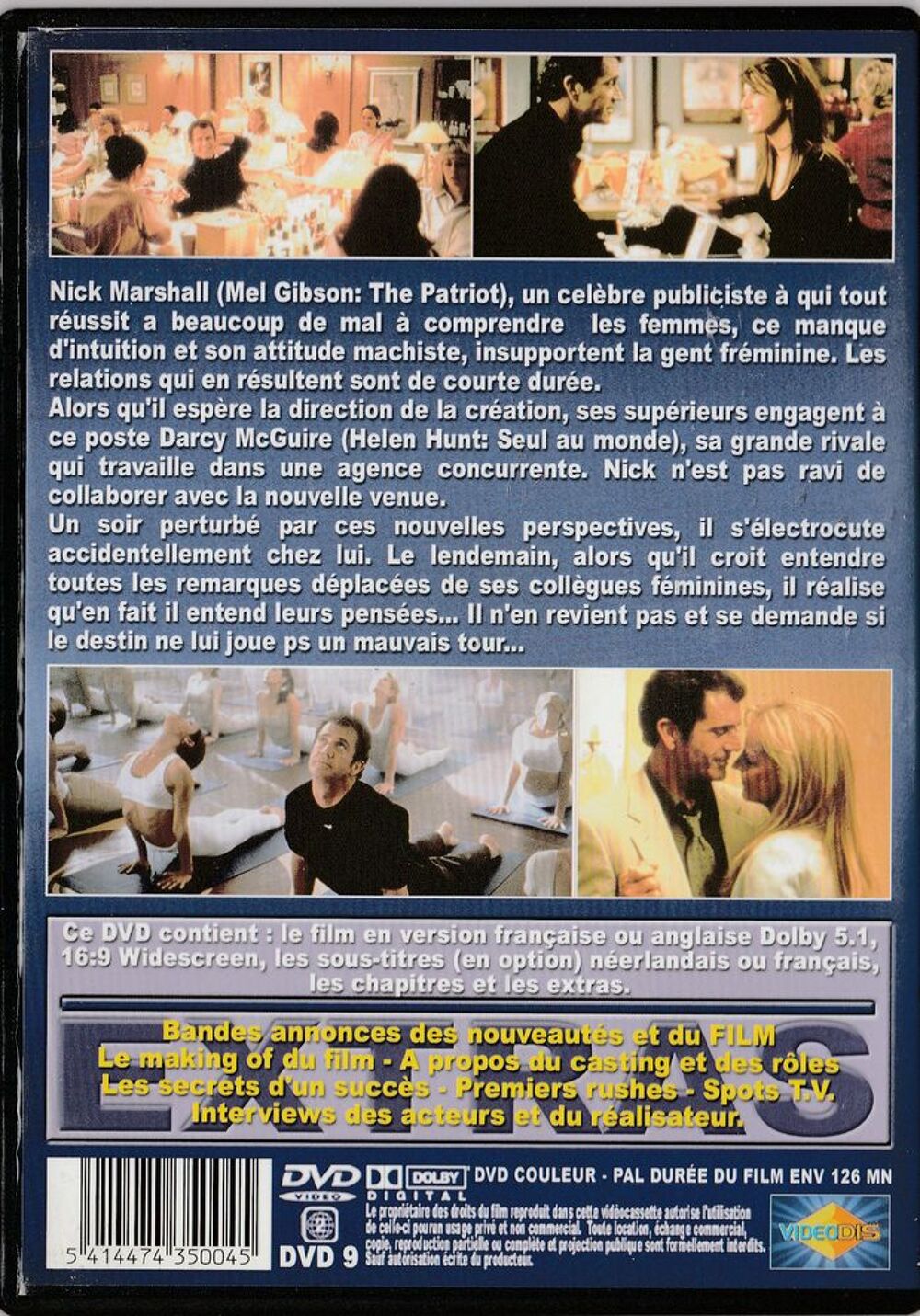 Ce que Veulent les femmes DVD et blu-ray