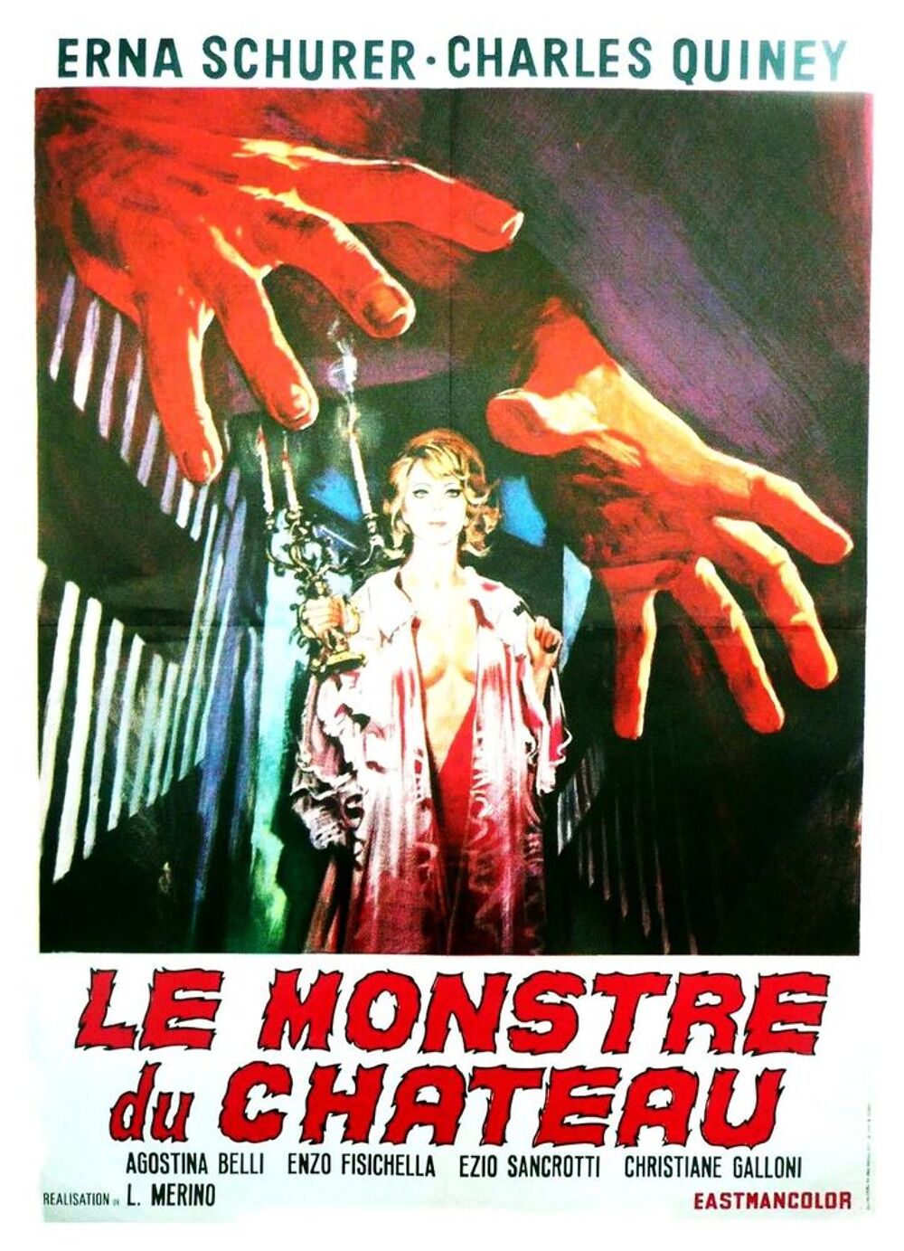 LE MONSTRE DU CHATEAU (1970) DVD et blu-ray
