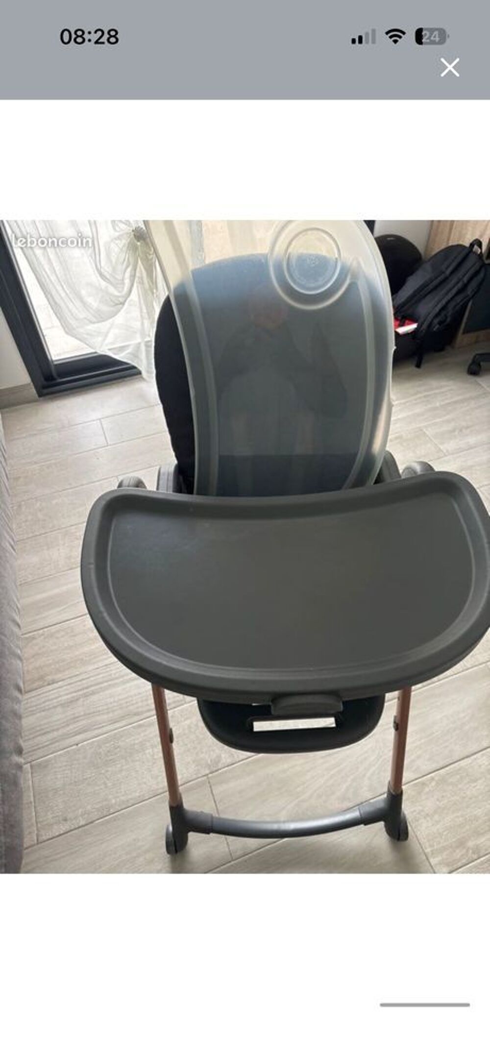 chaise haute Puériculture