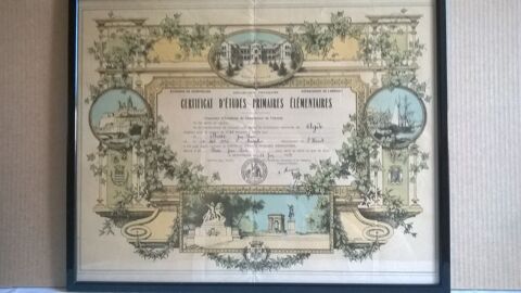 diplomes anciens 25 Chamb�ry (73)