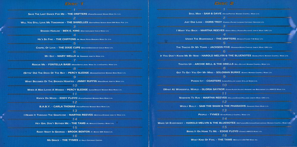 CD The Essential Collection Presenting: Soul Hits CD et vinyles