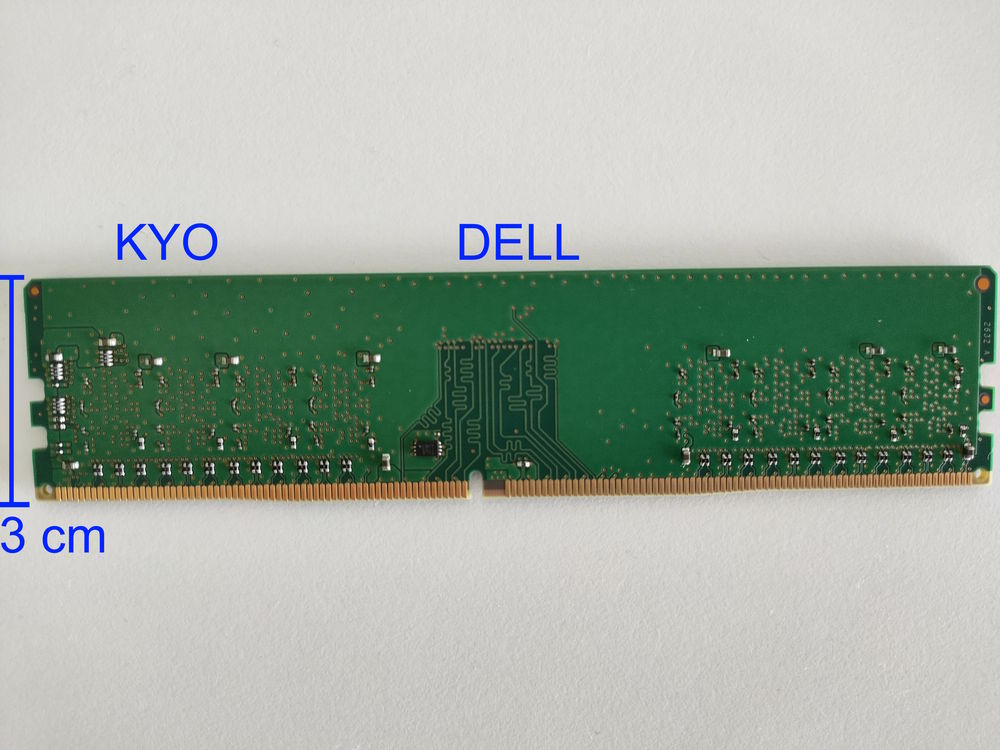 Dell m&eacute;moire RAM 8 Go - 1Rx8 DDR4 SODIMM 3200 MHz - XPS 8940 Matriel informatique