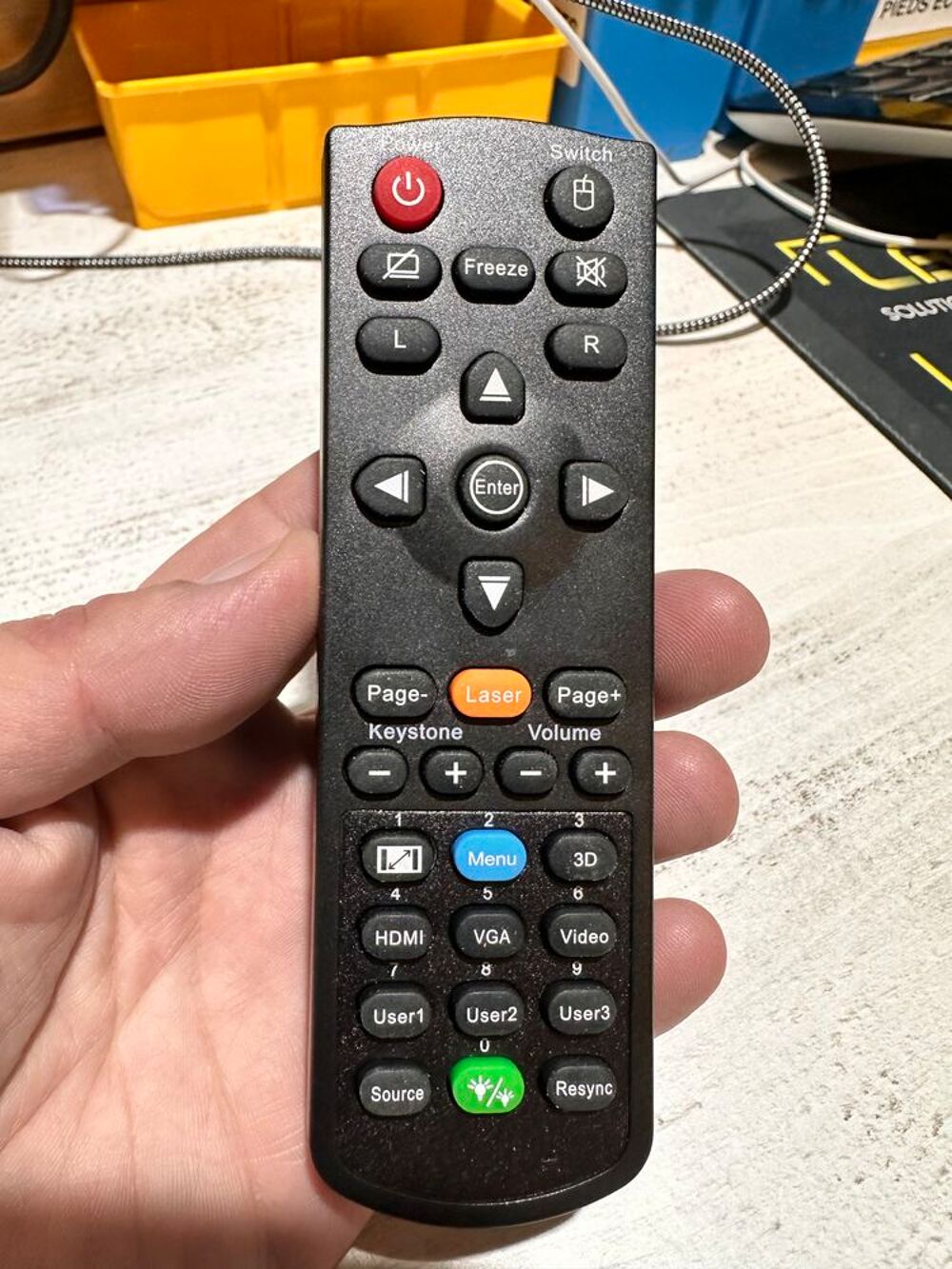 TELECOMMANDE VIDEOPROJECTEUR OPTOMA NEUVE Photos/Video/TV