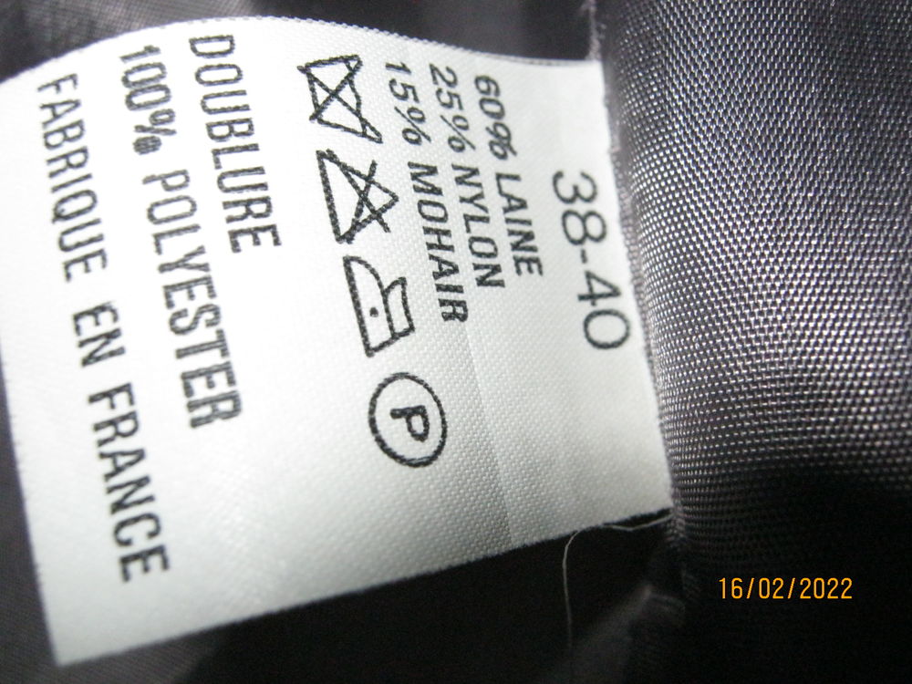 veste fabrication francaise Vêtements