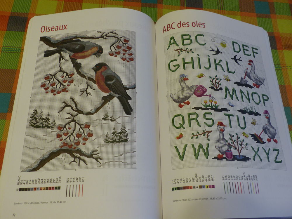 LA BIBLE DU POINT DE CROIX 1200 motifs Livres et BD
