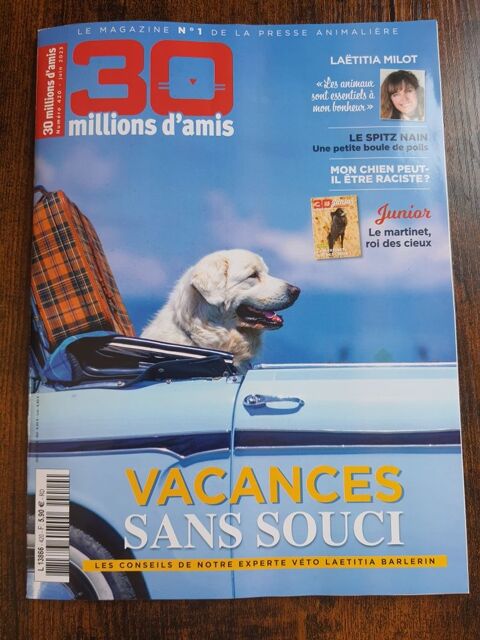 Magazine n°420 Juin 2023 30 Millions d'Amis 3 Sailly-sur-la-Lys (62)